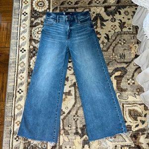 Meg High Rise Fab Ab Wide Leg Jean